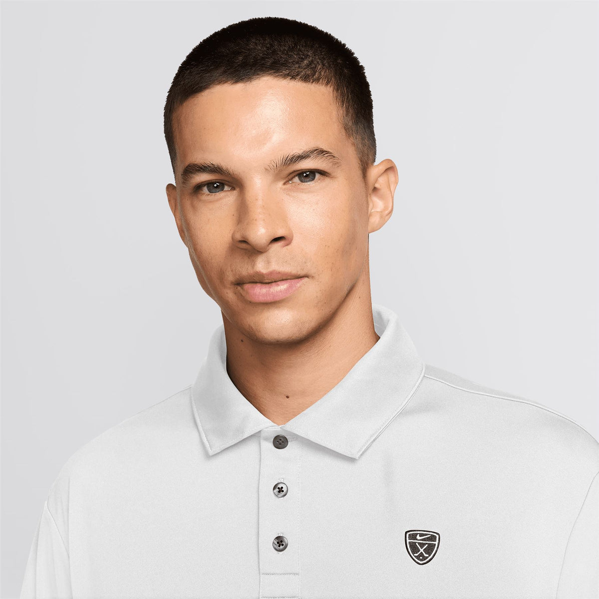 Dri-FIT Par 5 Solid Polo White/Black