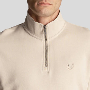 Tonal Eagle Quarter Zip Sweat Cove