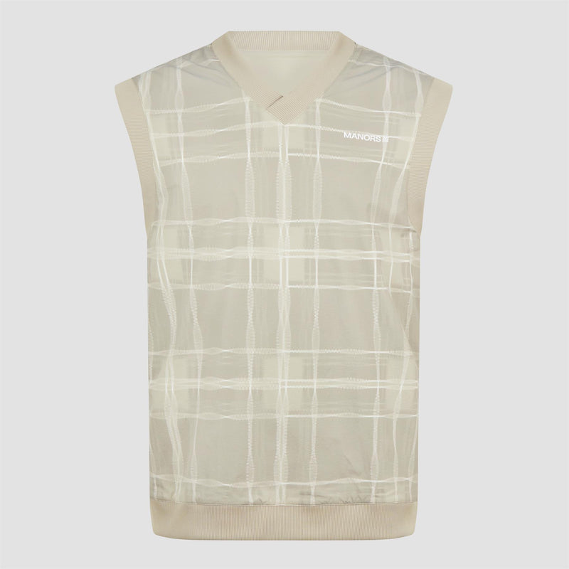 Reversible V-Neck Vest Dune