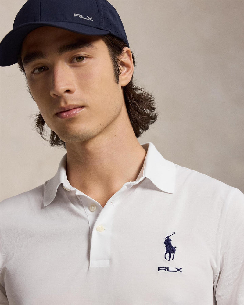Knit Polo Ceramic White