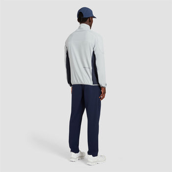 Quarter Zip Tech Mid Layer Sky Grey