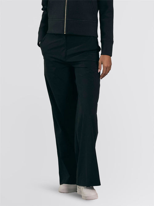 Toni Wide Leg Soft Trousers Black