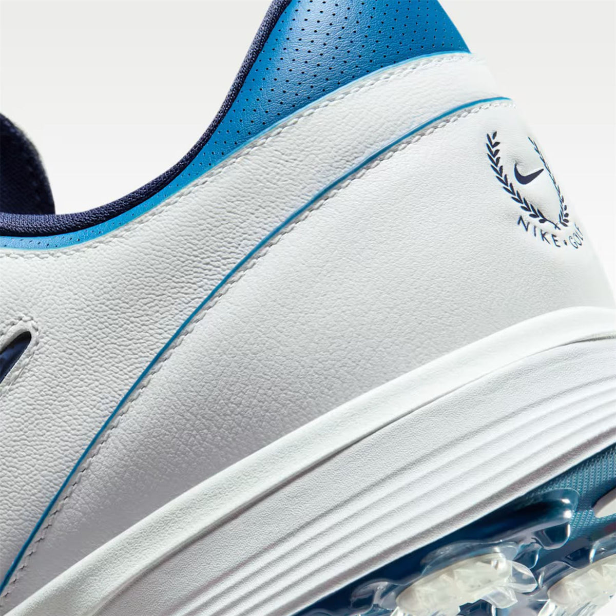 Victory Tour 4 Spiked Golf Shoes Summit White/Metallic Silver/Court Blue