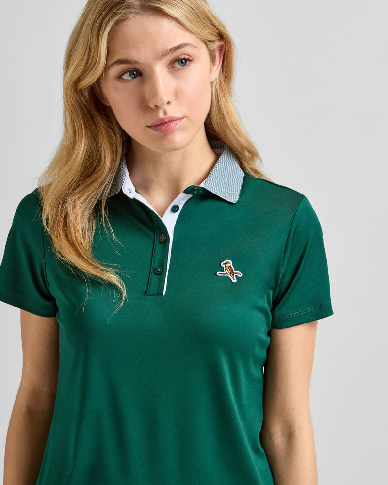 Kooka Performance Polo Dark Green
