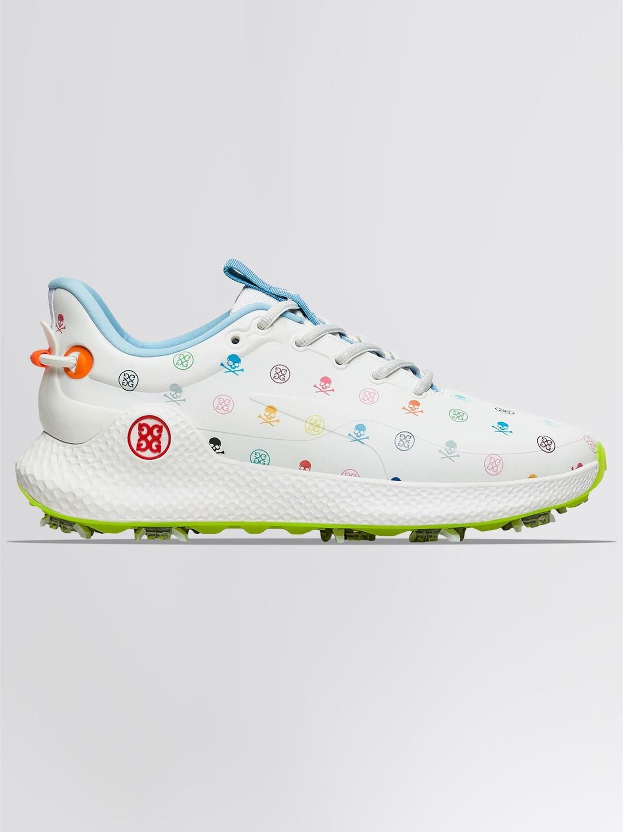 O2 TPU Upper Speckled Midsole Golf Shoes Snow/Multi