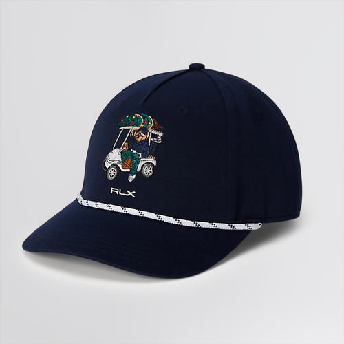 RLX Golf Seasonal Polo Bear Hat Refined Navy