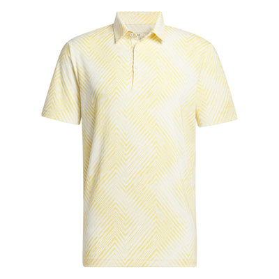 Ultimate365 Regular Fit All Over Print Polo Ivory - SS24