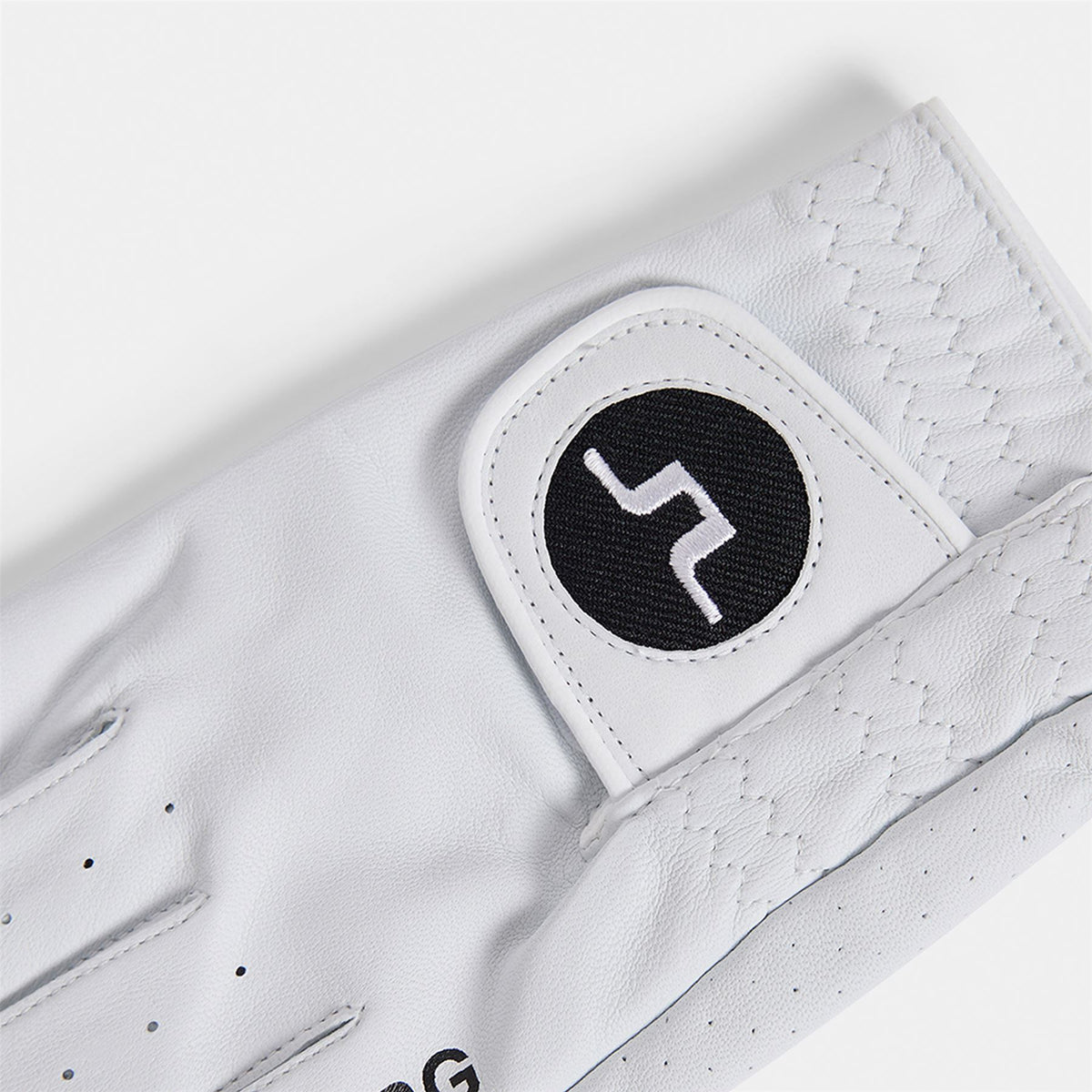 Ron LH Leather Golf Glove White