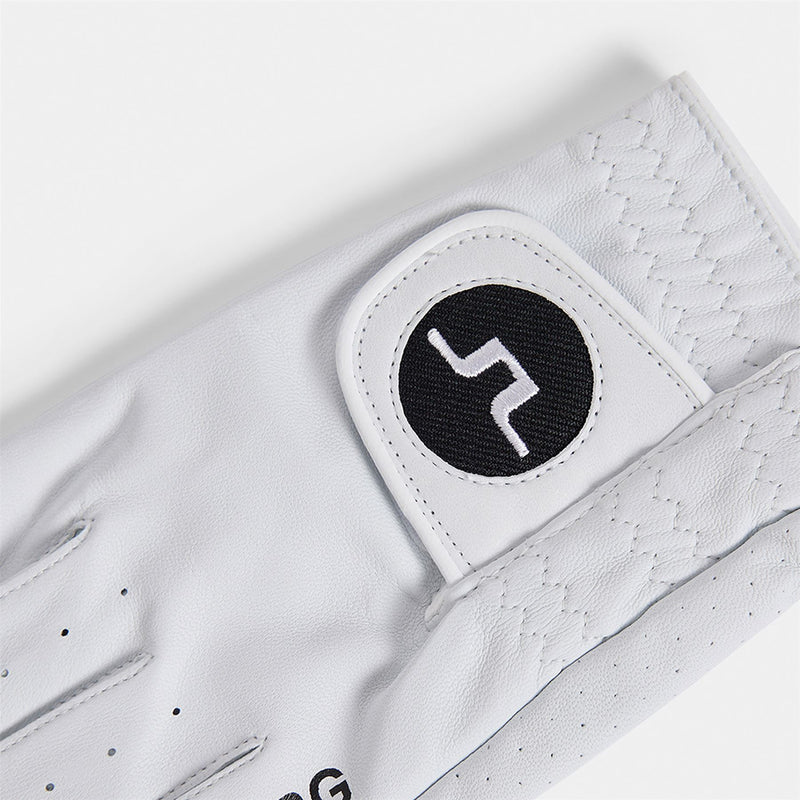 Ron LH Leather Golf Glove White