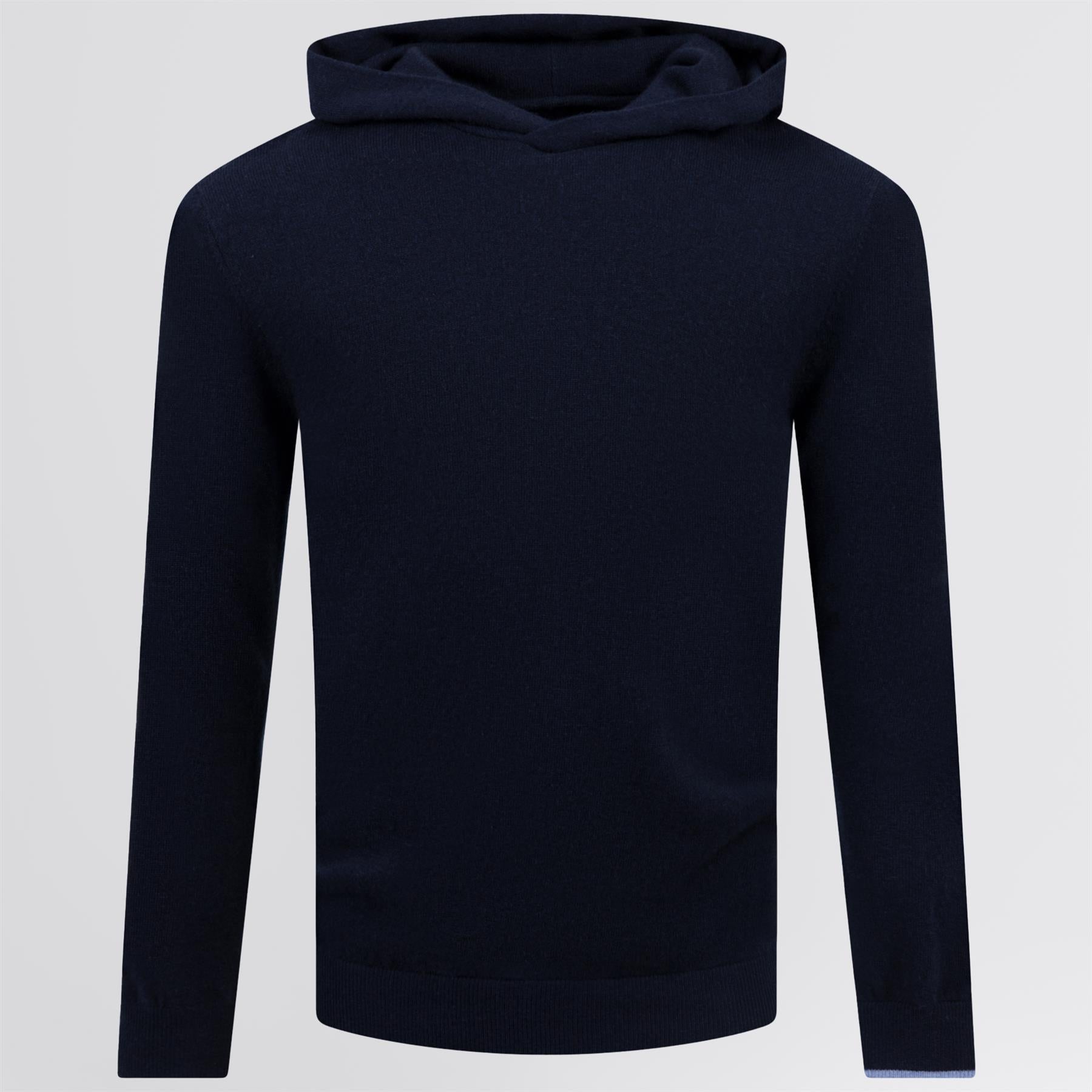 Koko Cashmere Hoodie Maltese Blue