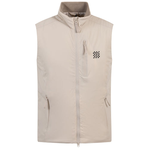 Insulated Course Woven Gilet Ivory - 2024