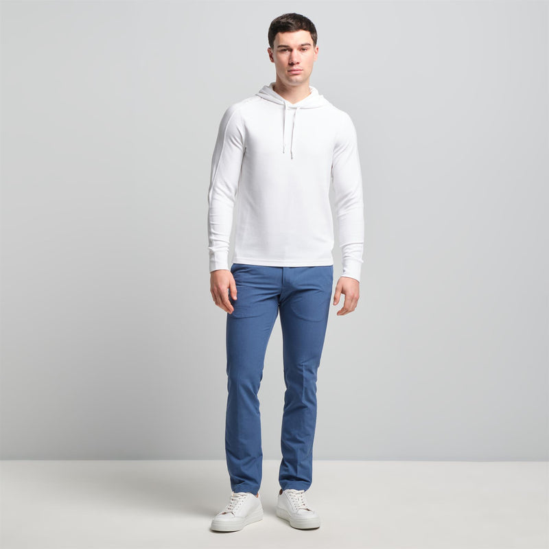 RLX Performance Tech Waffle Knit Hoodie Ceramic White