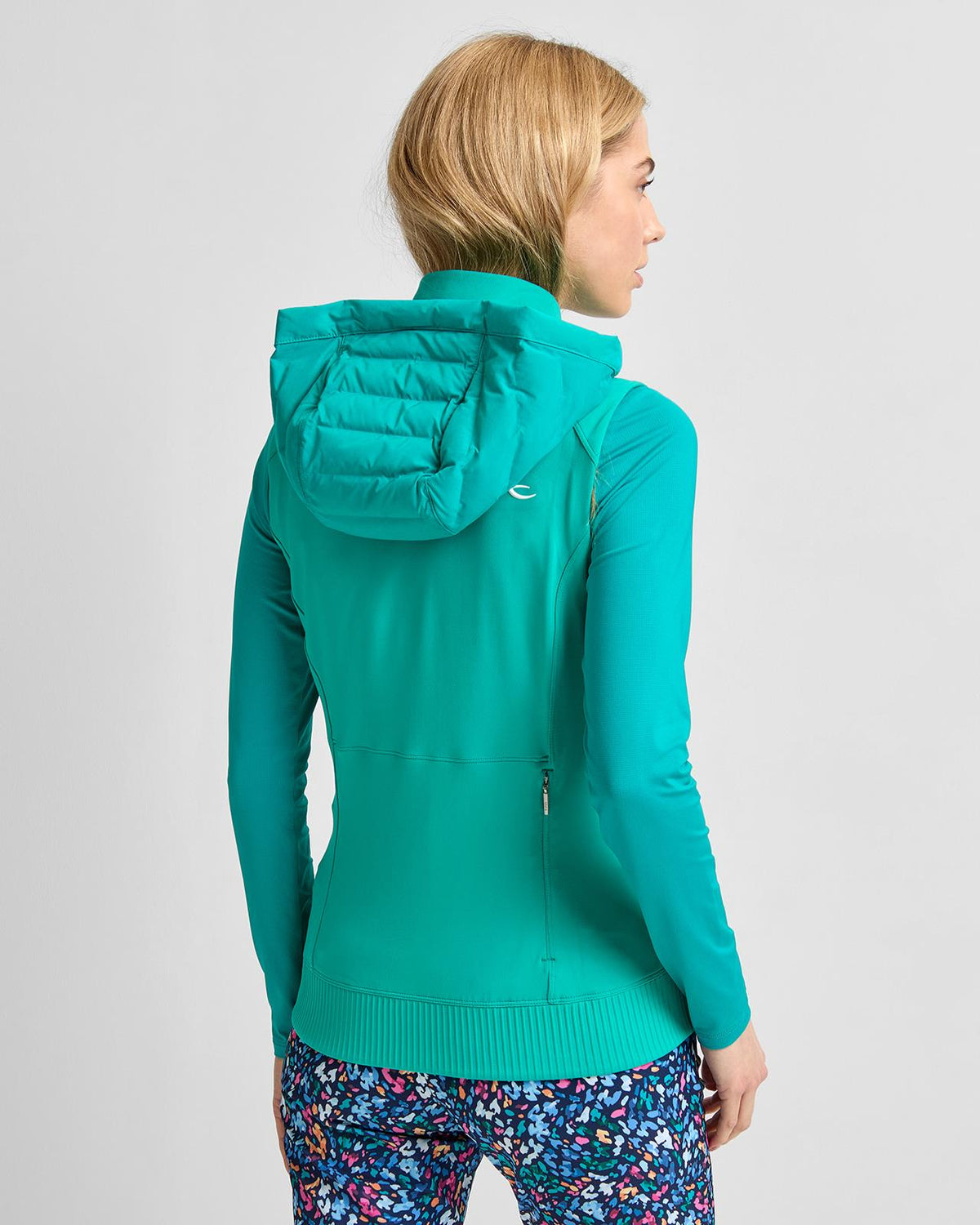 Sundance Hooded Gilet Emerald Dust