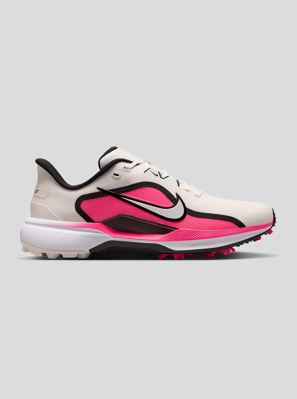 Pegasus 1 Spiked Golf Shoes Sail/Black Hyper Pink