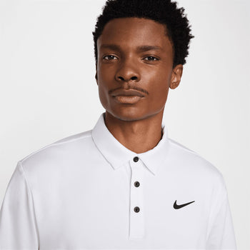 Dri-FIT Tour Solid Polo White/Black