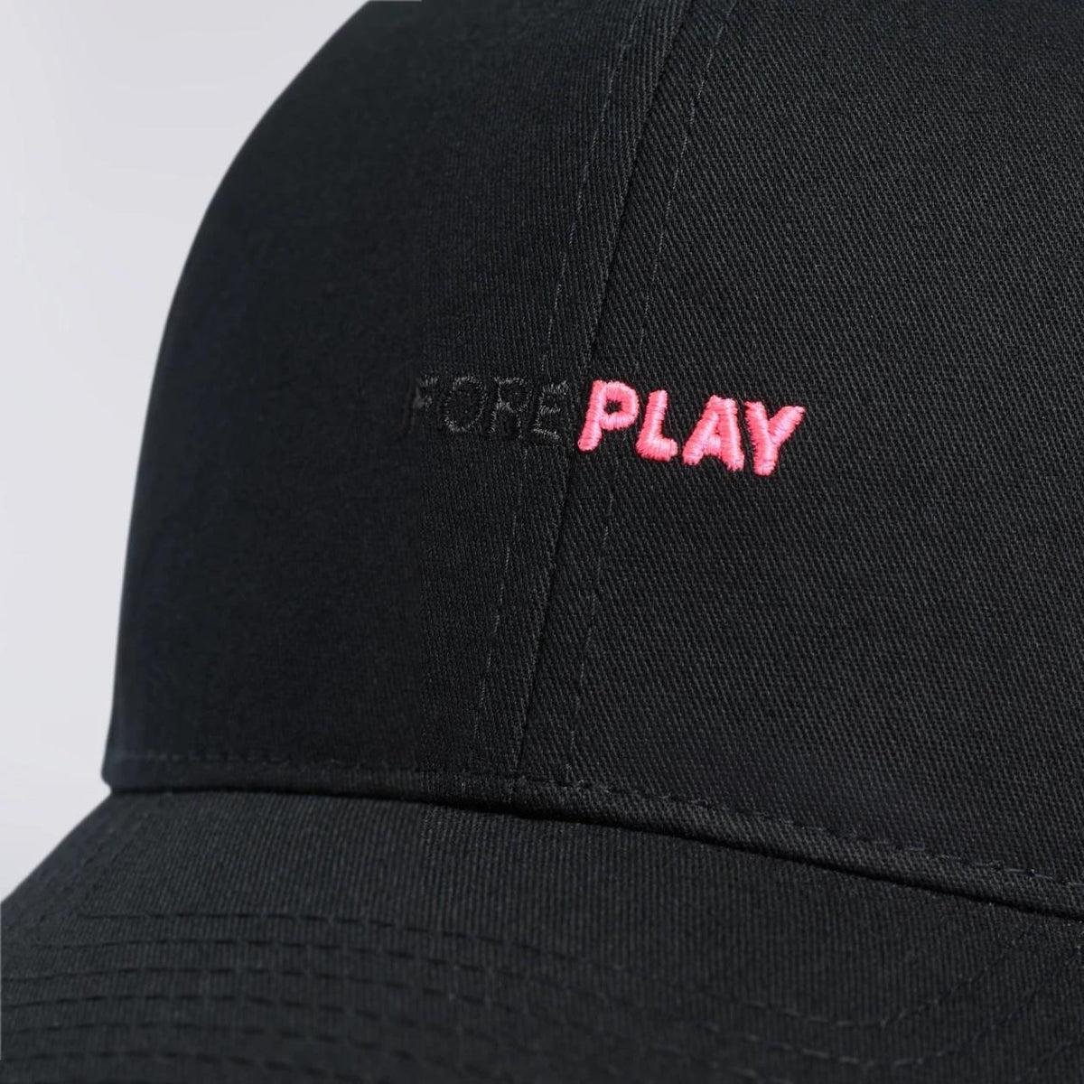Fore Play Low Profile Snapback Cap Onyx