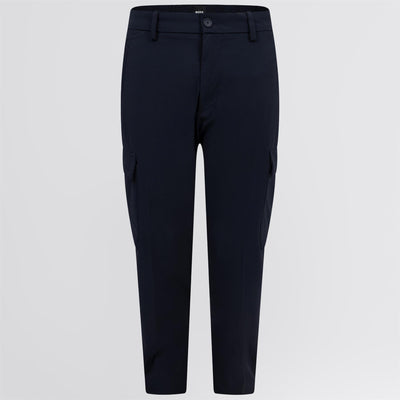 Perin Cargo Trousers Dark Blue