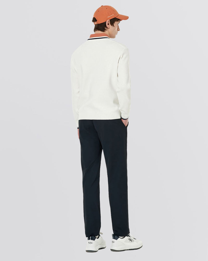 Simon Sweater White