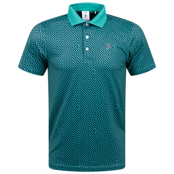 x PTC Resort Polo Deep Navy/Sparkling Green