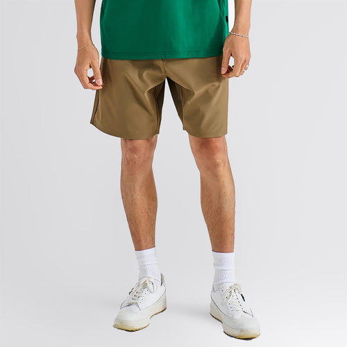 Tonino Hybrid Solid Shorts Dark Khaki