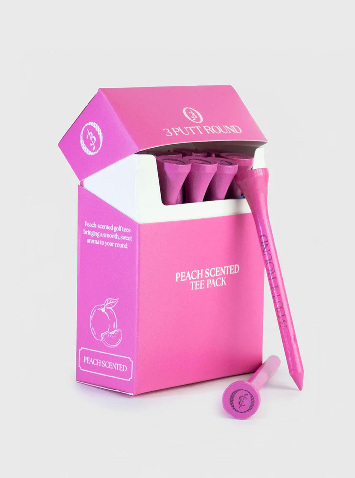 Peach Scent Coloured Tee Pack Pink