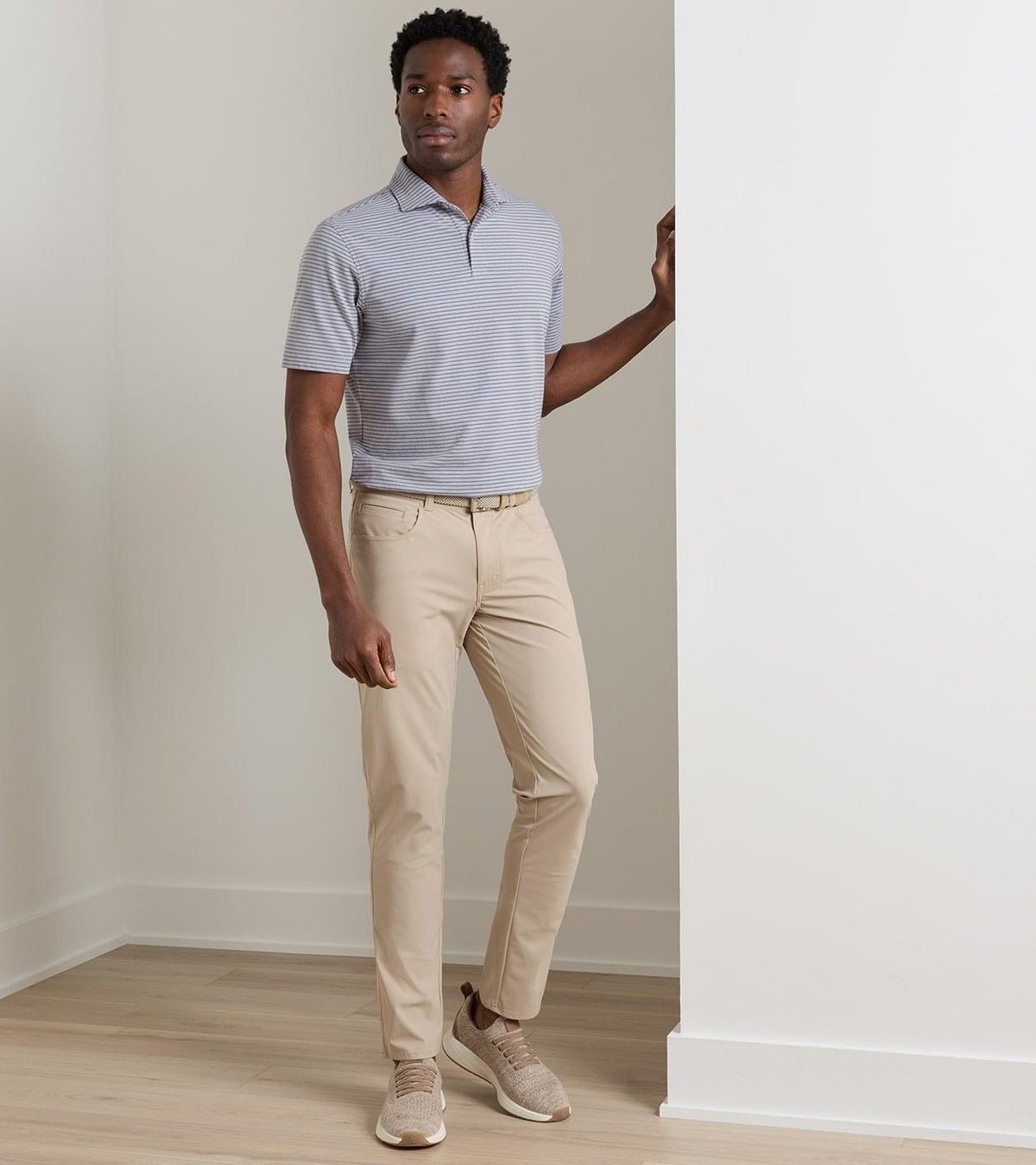 Bingham Performance Five Pocket Trousers Khaki
