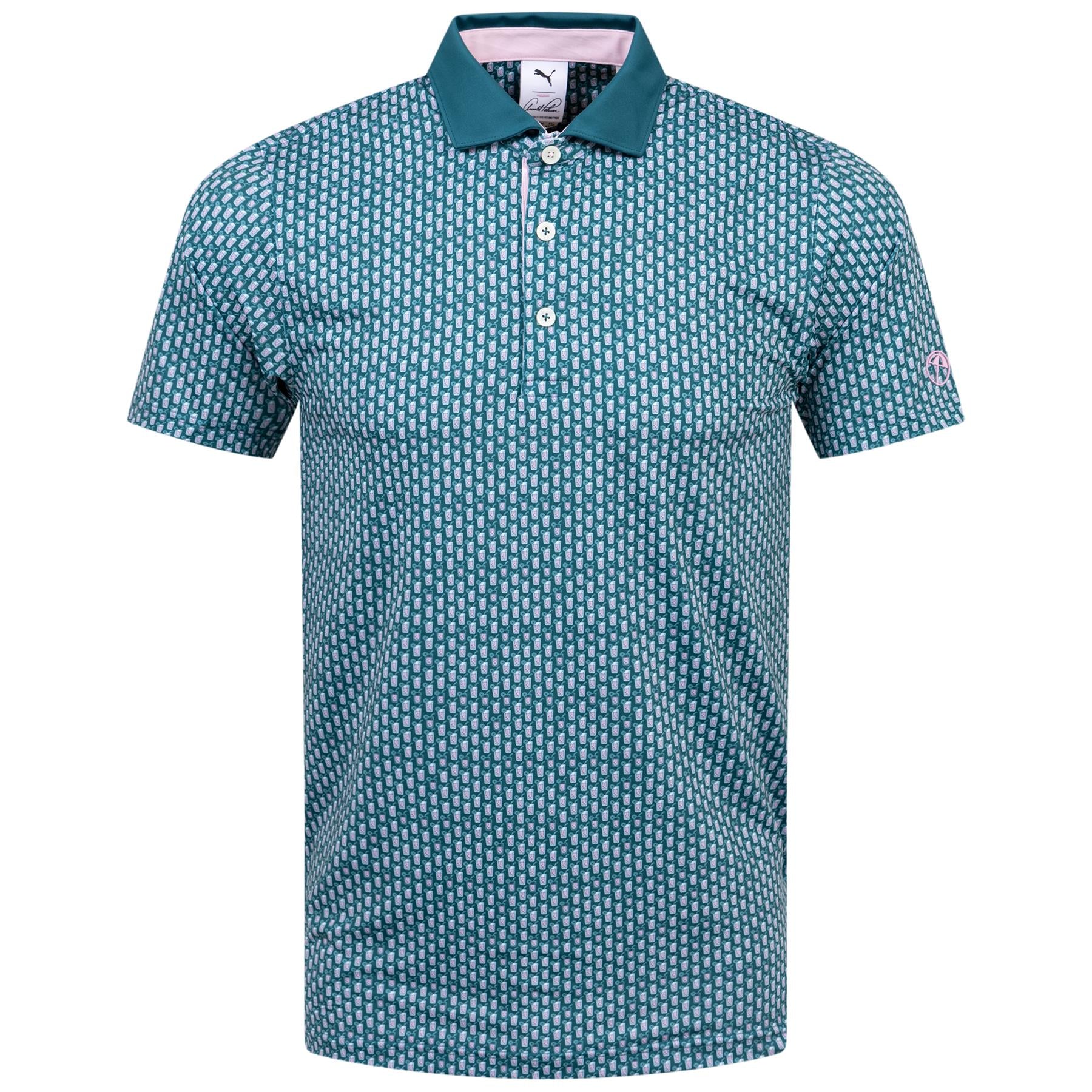 x AP MATTR Iced Tea Polo Cold Green