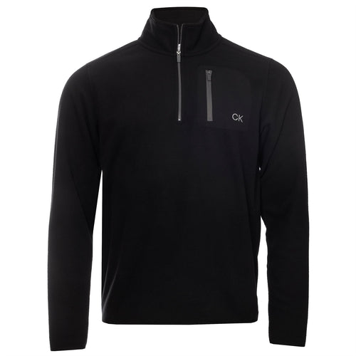 Planet Fleece Half Zip Mid Layer Black - AW24