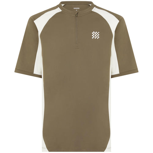 Tour Zip Polo Olive - SS25