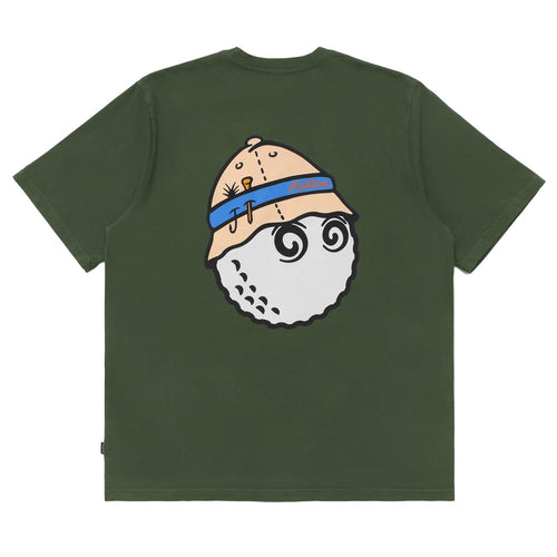 Fishing Buckets Pocket T-Shirt Forest - W24