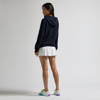 Washable Cashmere Hoodie Twilight