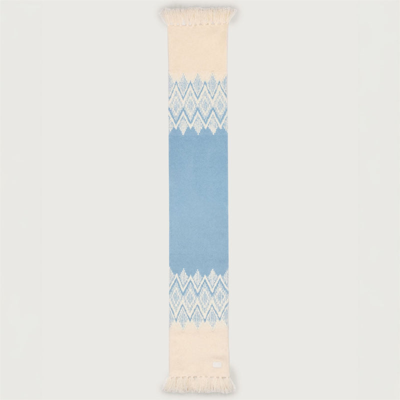 Sebastian Jacquard Scarf 2.0 Ashley Blue