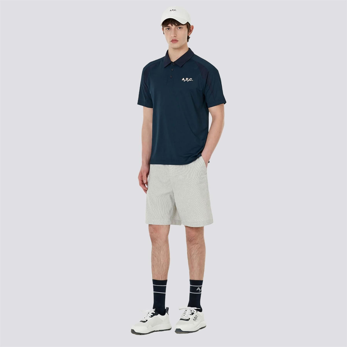 Jean Short Pants Grey