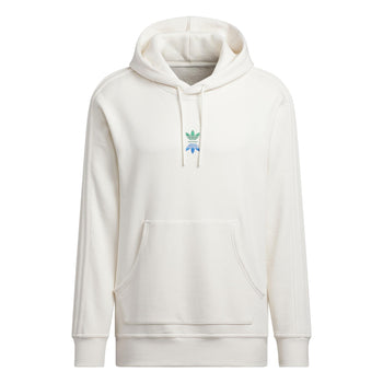 adidas Rolling Links DWR Hoodie White | TRENDYGOLF UK