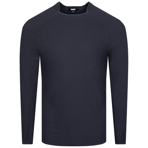 x NJ LS Hybrid Knitted Base Sweater Black - 2023