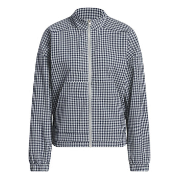 Ultimate365 Gingham Jacket Navy/Silver