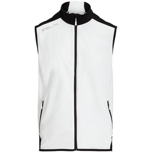 RLX Active Fit Full Zip Packable Gilet Ceramic White - SS24
