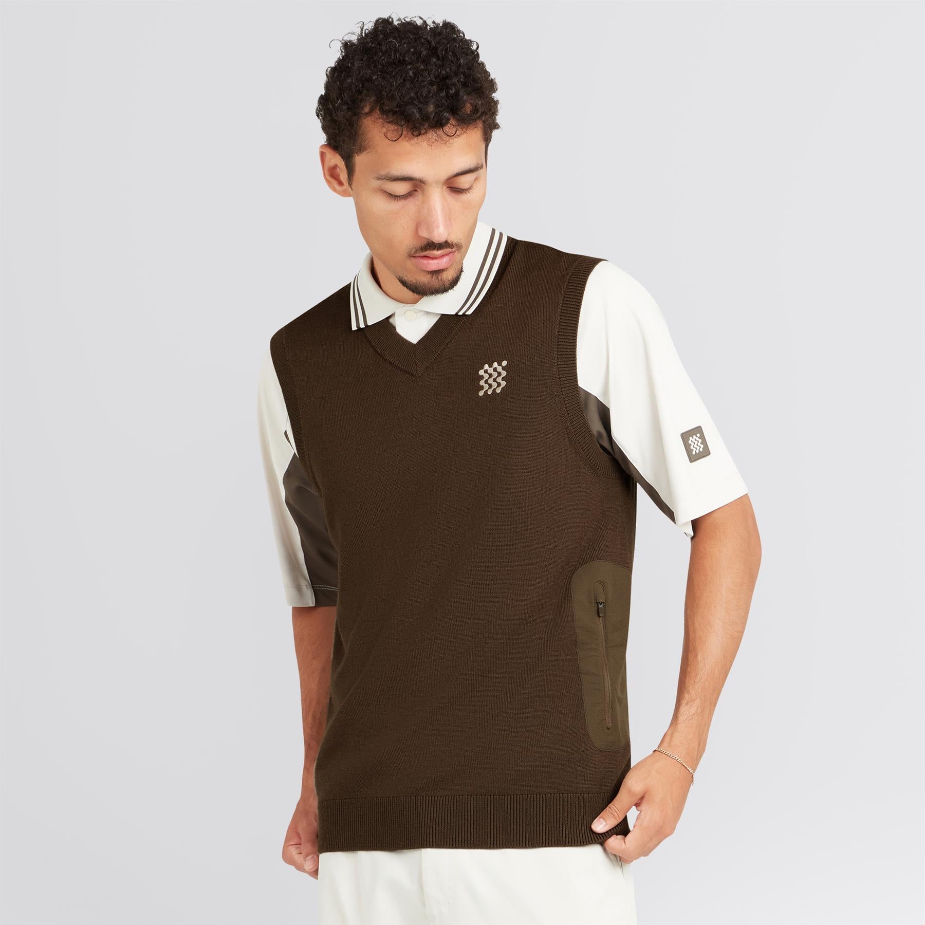 Merino Wool Vest Hickory