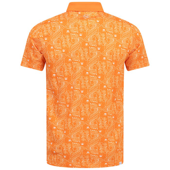Pique Royal Polo Rickie Orange