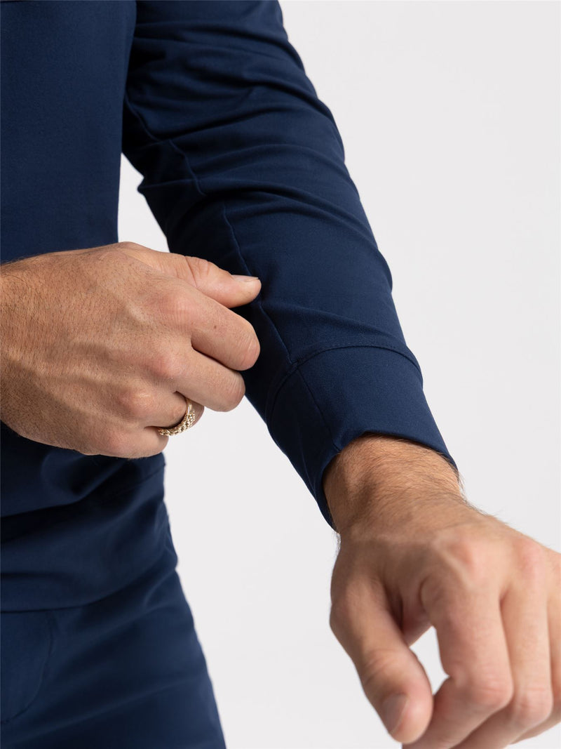 Ultimate365 Tour Quarter Zip Layer Collegiate Navy