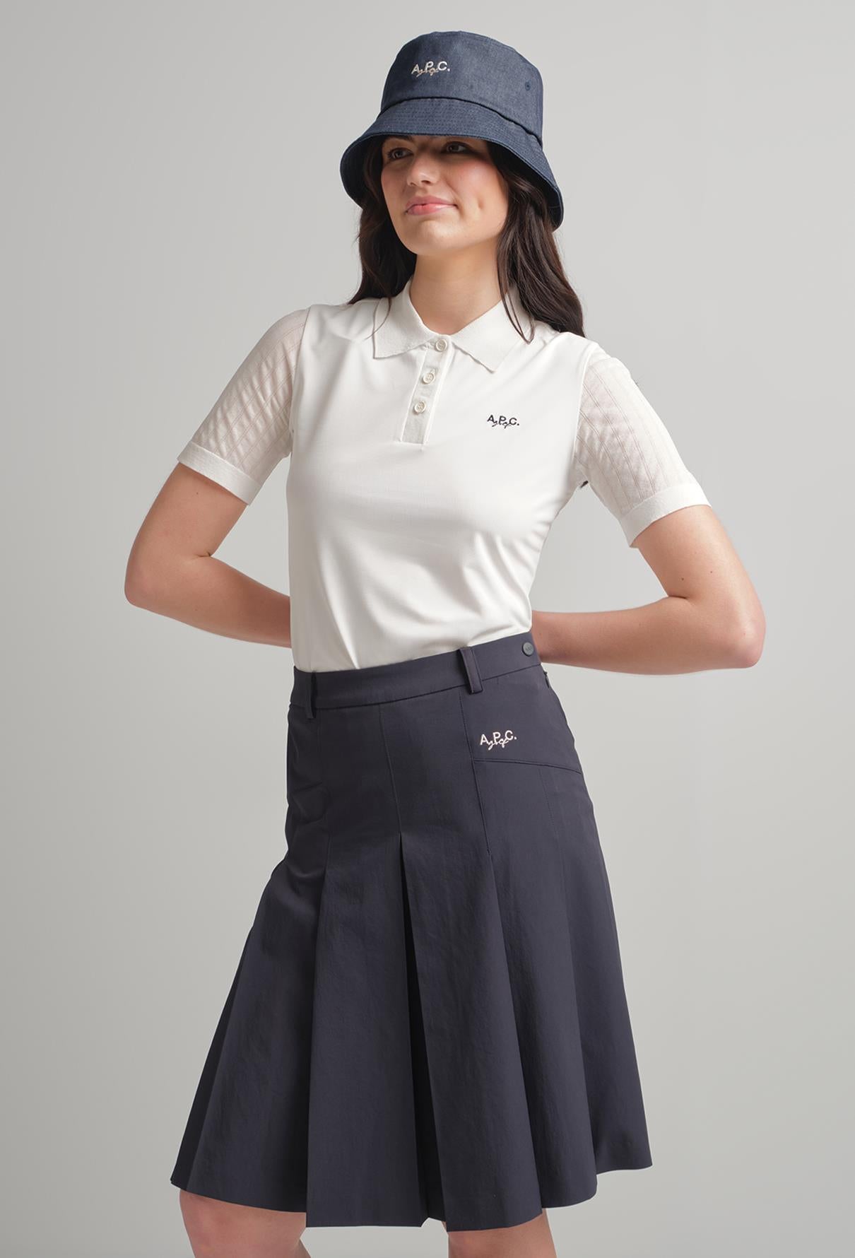 Gaia Polo Shirt White