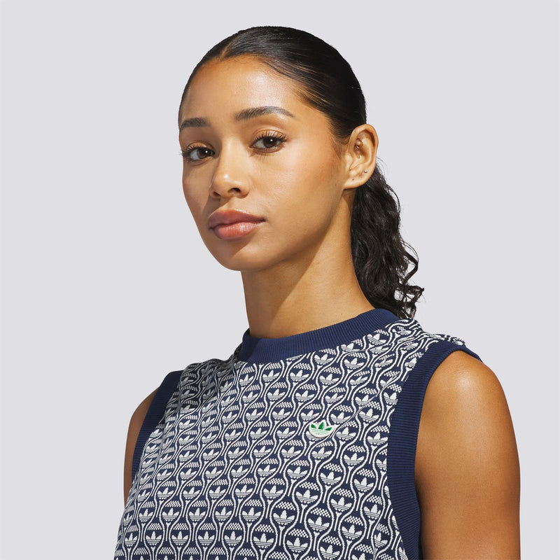 Originals All Over Vest Night Indigo