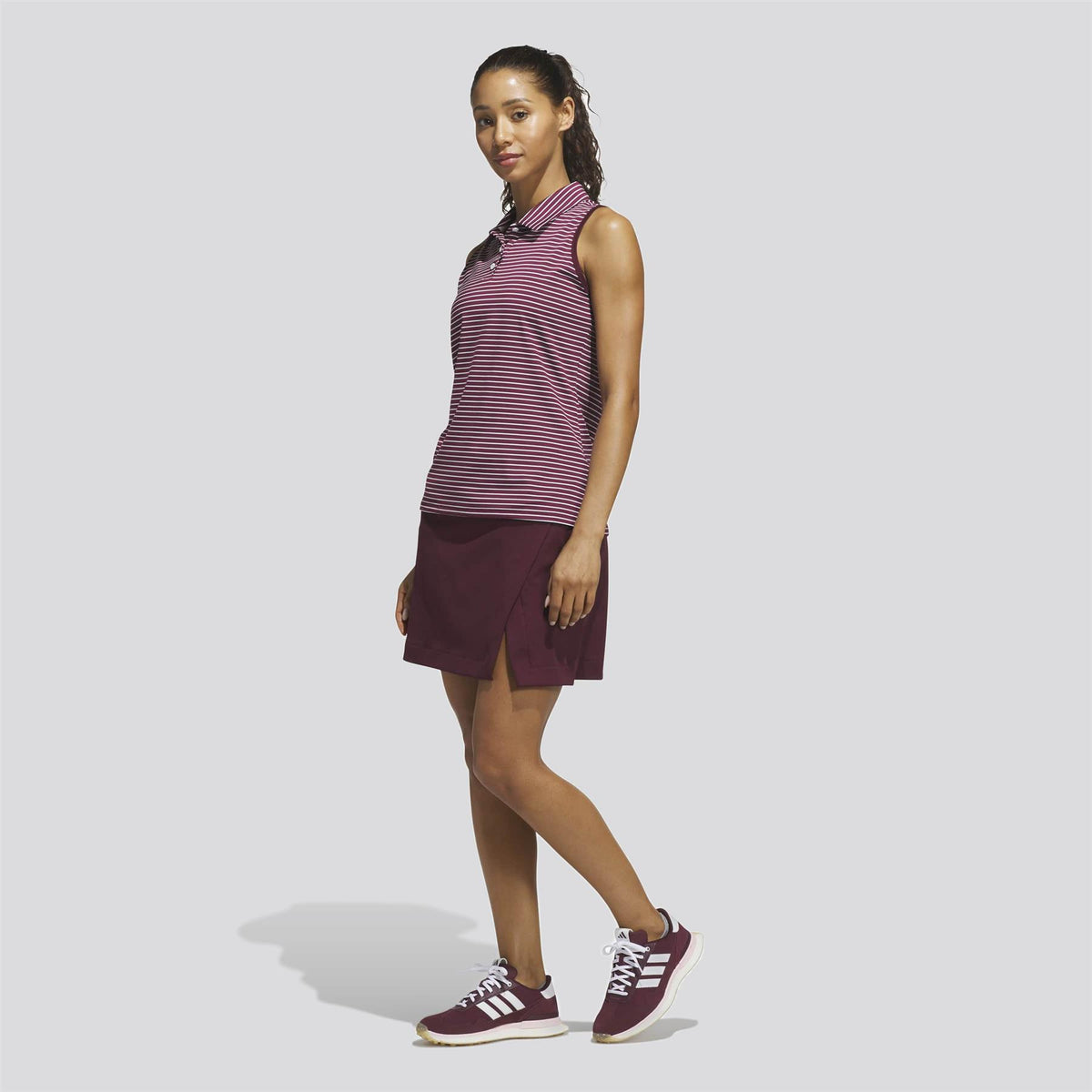 Ultimate365 Faux Wrap Skort Maroon