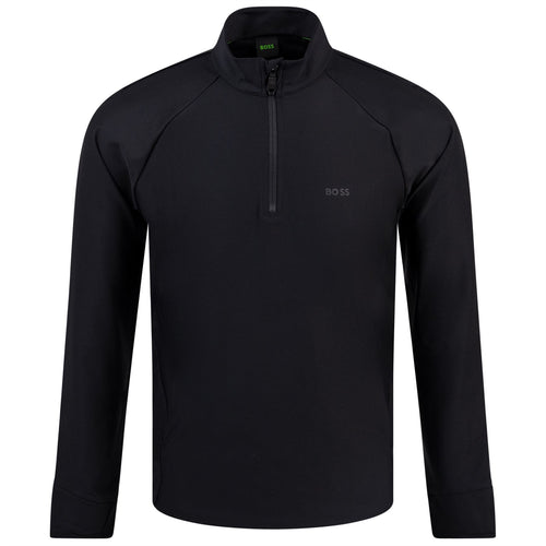 Sweat Active Quarter Zip Mid Layer Black - W24