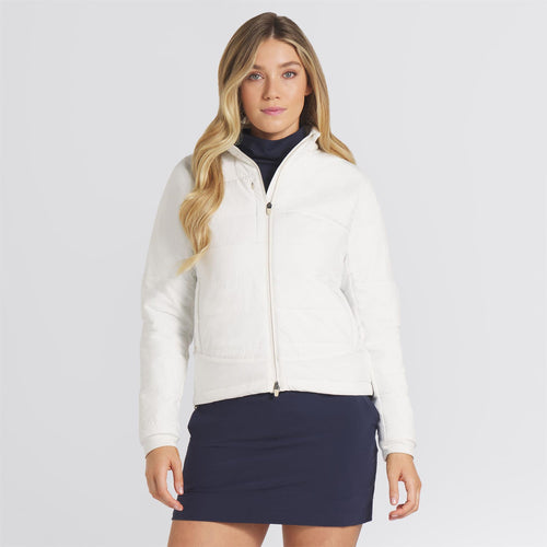 Kyley Quilted Jacket Warm White
