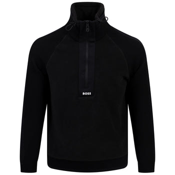 Zartic Half Zip Lightweight Jacket Black