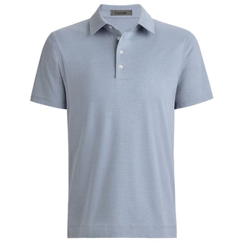 Luxe Cotton Interlock Polo Twilight