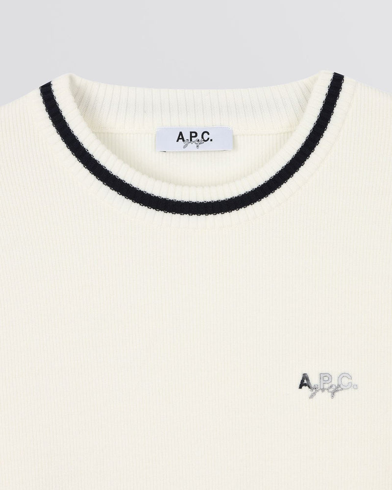 Simon Sweater White