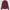 YOU-V Solid Quarter Zip Ruby Shimmer