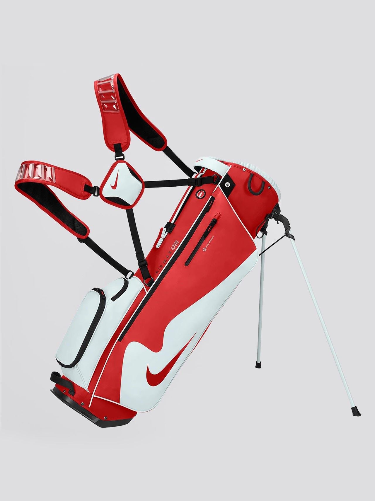 Air Max Lite Golf Bag University Red/Pure Platinum